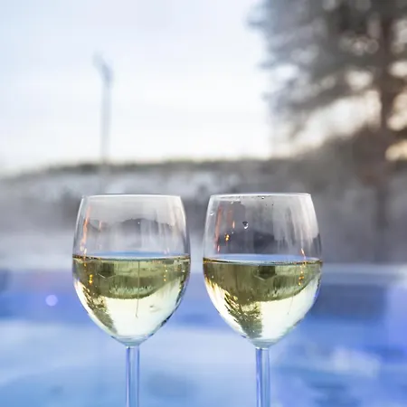 Huvilat Aurora Jacuzzi Rovaniemi