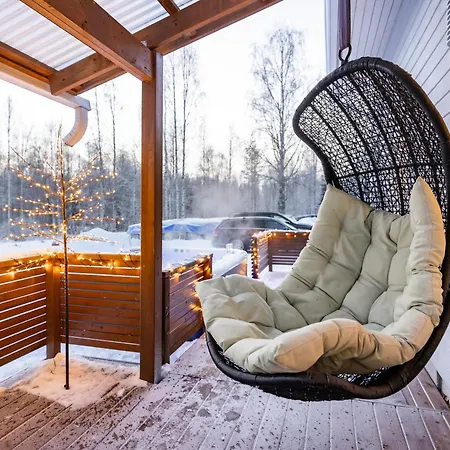 Villa Aurora Jacuzzi Rovaniemi